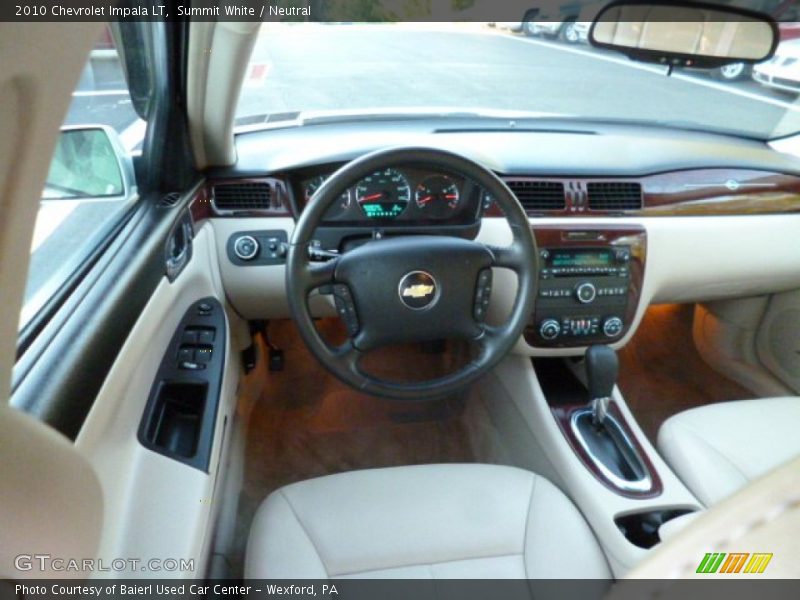 Summit White / Neutral 2010 Chevrolet Impala LT