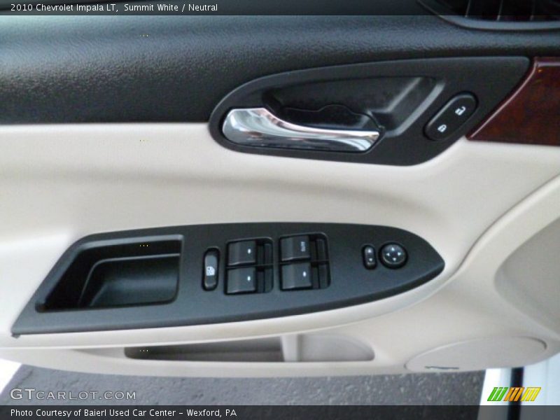 Summit White / Neutral 2010 Chevrolet Impala LT