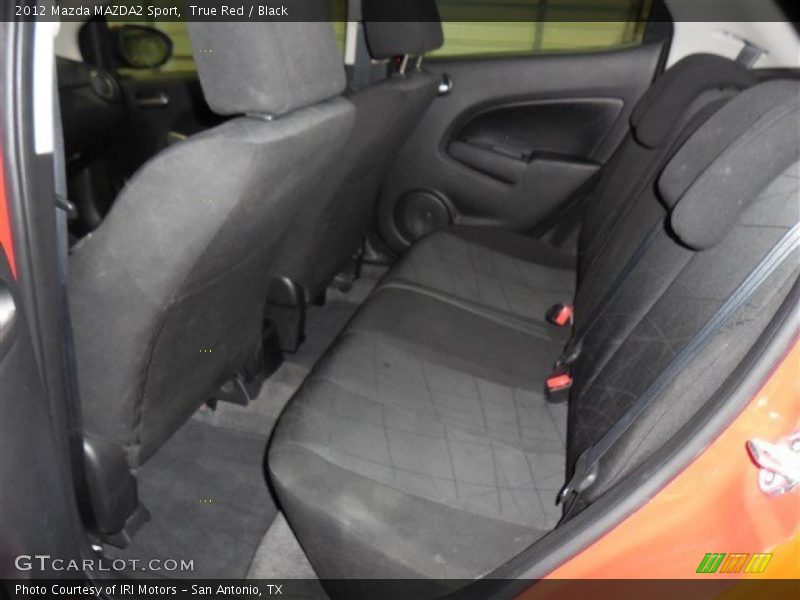 True Red / Black 2012 Mazda MAZDA2 Sport