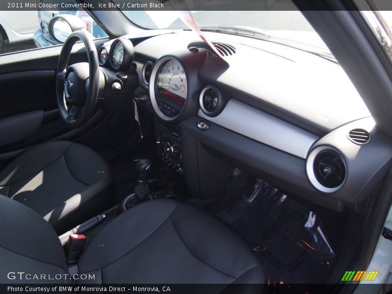 Ice Blue / Carbon Black 2011 Mini Cooper Convertible