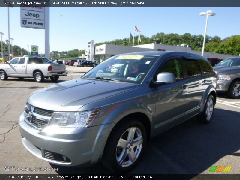 Silver Steel Metallic / Dark Slate Gray/Light Graystone 2009 Dodge Journey SXT