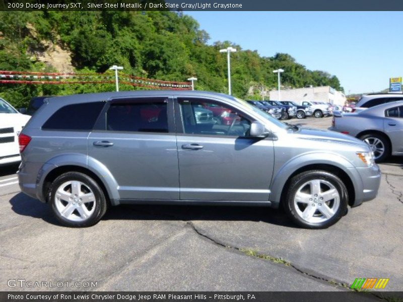 Silver Steel Metallic / Dark Slate Gray/Light Graystone 2009 Dodge Journey SXT