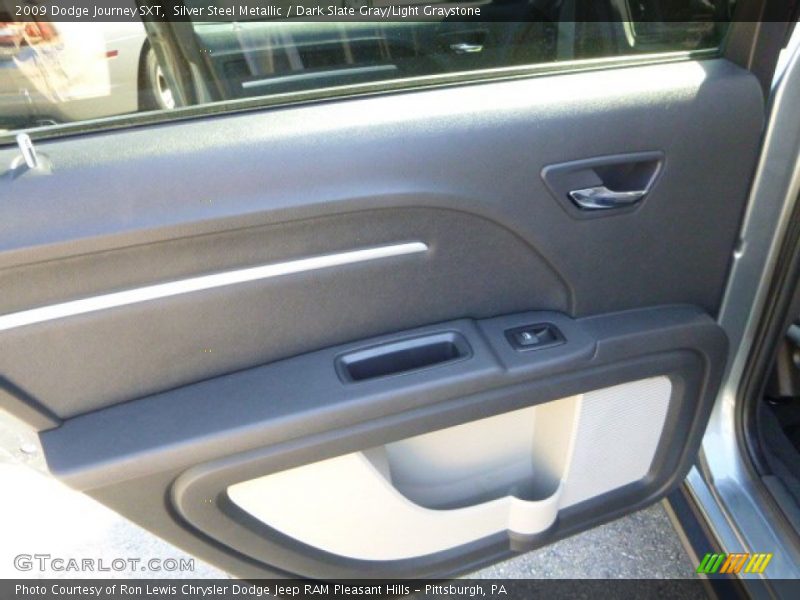 Silver Steel Metallic / Dark Slate Gray/Light Graystone 2009 Dodge Journey SXT