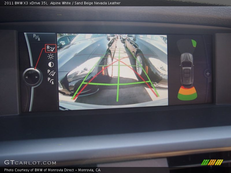 Alpine White / Sand Beige Nevada Leather 2011 BMW X3 xDrive 35i
