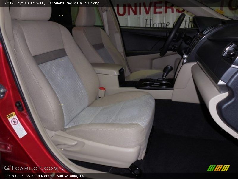 Barcelona Red Metallic / Ivory 2012 Toyota Camry LE