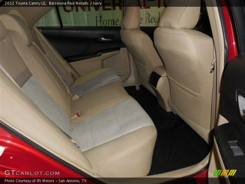 Barcelona Red Metallic / Ivory 2012 Toyota Camry LE