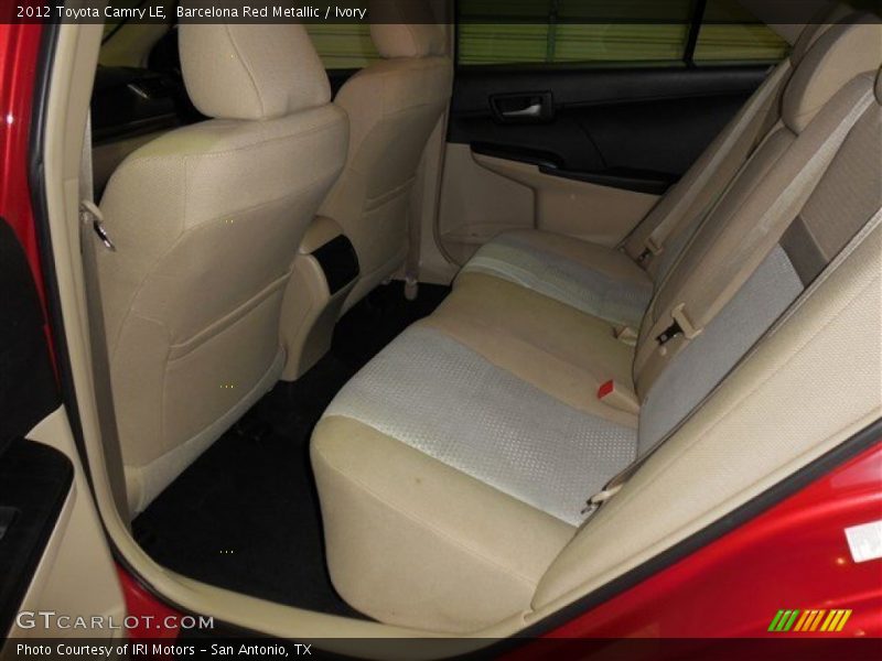 Barcelona Red Metallic / Ivory 2012 Toyota Camry LE