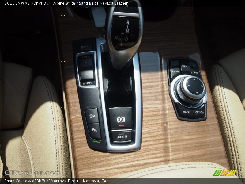 Alpine White / Sand Beige Nevada Leather 2011 BMW X3 xDrive 35i