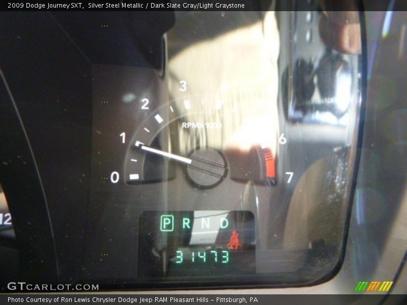 Silver Steel Metallic / Dark Slate Gray/Light Graystone 2009 Dodge Journey SXT