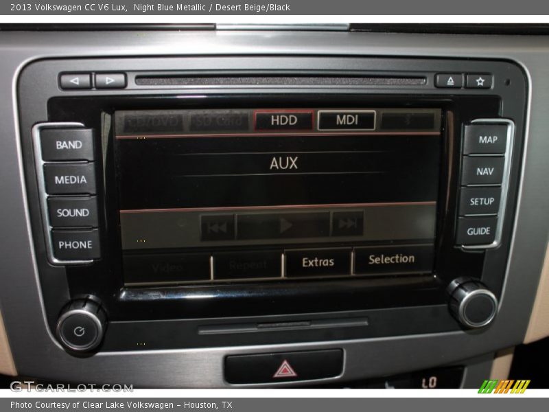 Night Blue Metallic / Desert Beige/Black 2013 Volkswagen CC V6 Lux