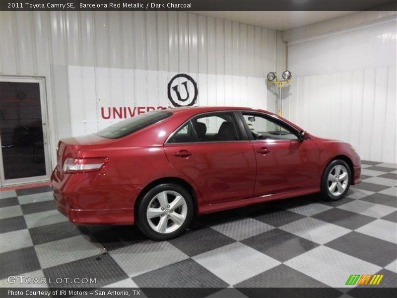 Barcelona Red Metallic / Dark Charcoal 2011 Toyota Camry SE