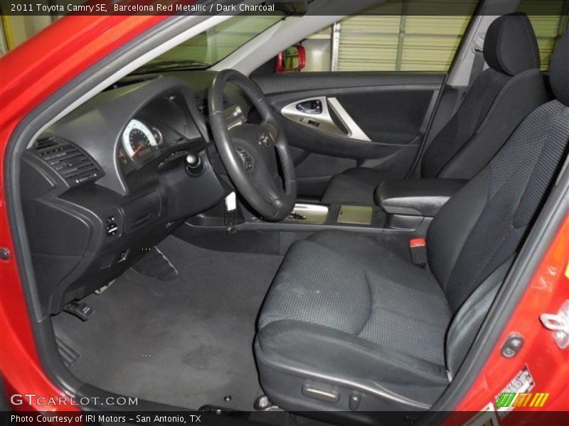 Barcelona Red Metallic / Dark Charcoal 2011 Toyota Camry SE