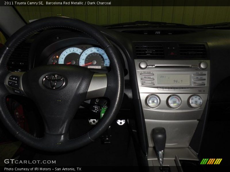 Barcelona Red Metallic / Dark Charcoal 2011 Toyota Camry SE