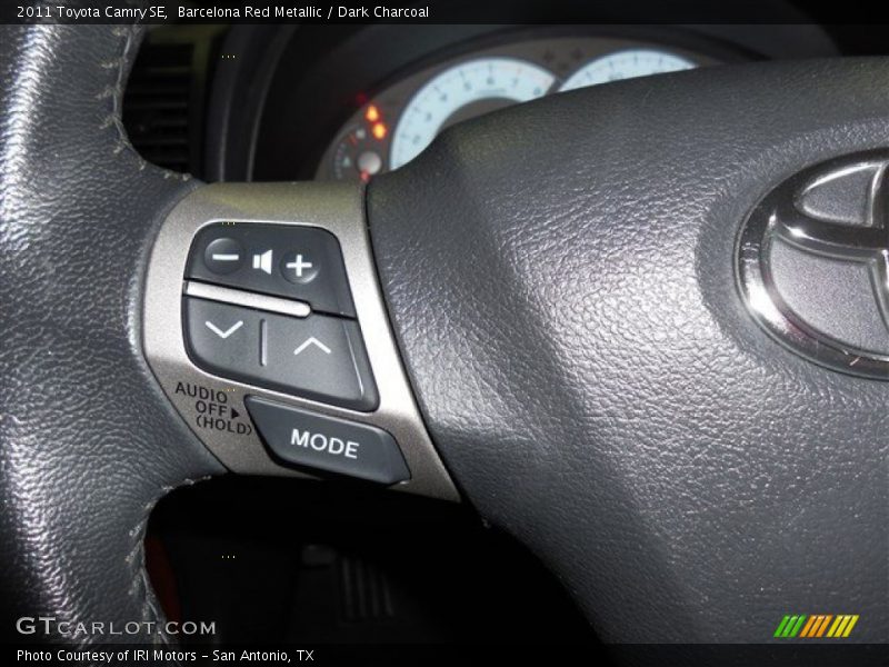Barcelona Red Metallic / Dark Charcoal 2011 Toyota Camry SE