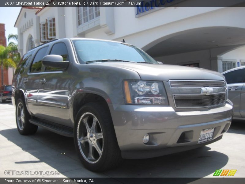 Graystone Metallic / Dark Titanium/Light Titanium 2007 Chevrolet Tahoe LS