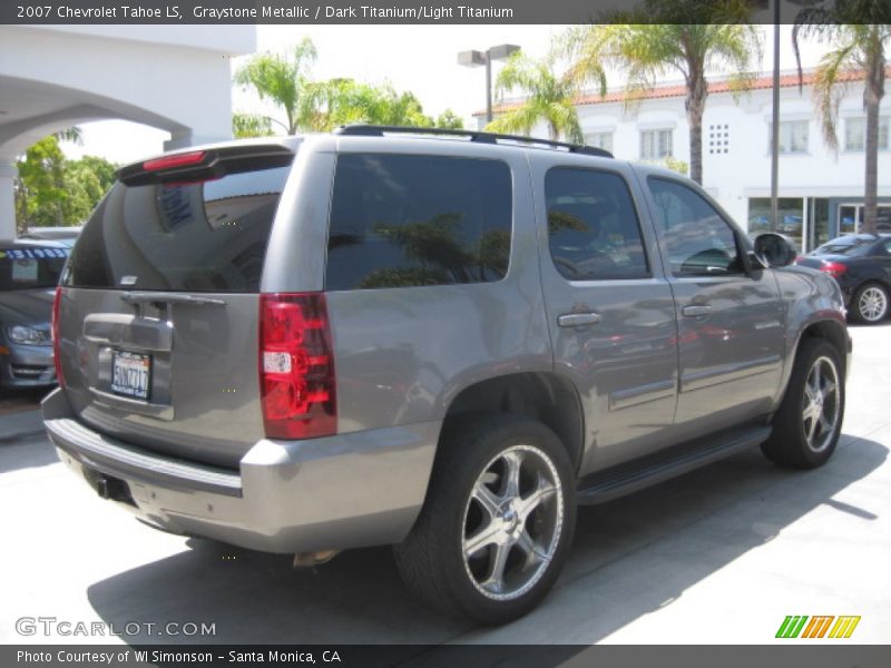 Graystone Metallic / Dark Titanium/Light Titanium 2007 Chevrolet Tahoe LS