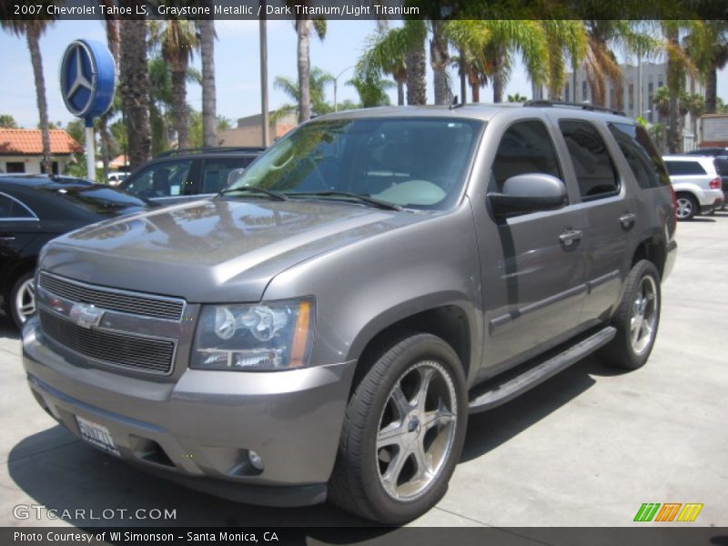 Graystone Metallic / Dark Titanium/Light Titanium 2007 Chevrolet Tahoe LS