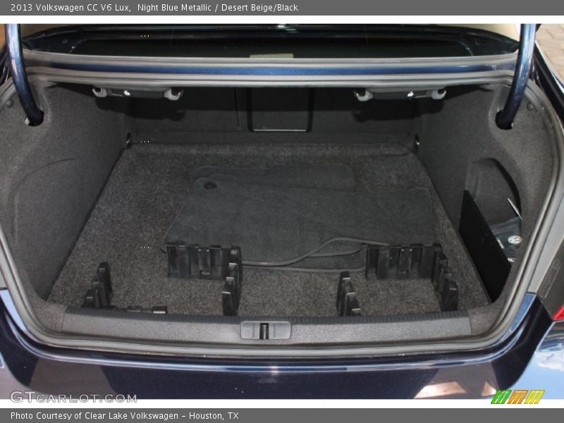 Night Blue Metallic / Desert Beige/Black 2013 Volkswagen CC V6 Lux