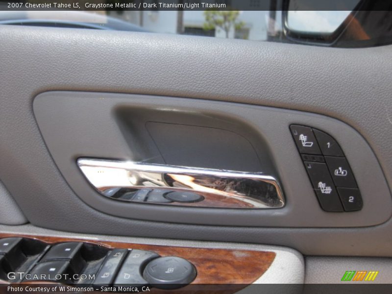 Graystone Metallic / Dark Titanium/Light Titanium 2007 Chevrolet Tahoe LS
