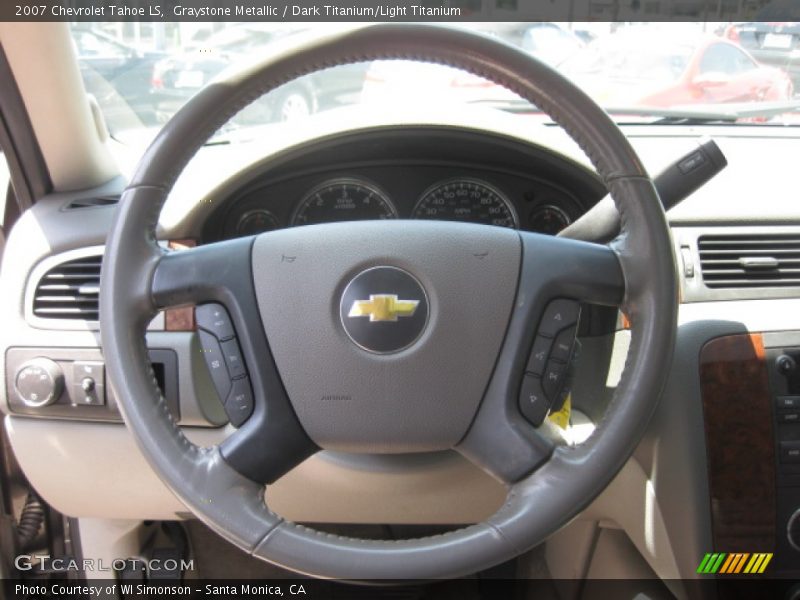 Graystone Metallic / Dark Titanium/Light Titanium 2007 Chevrolet Tahoe LS