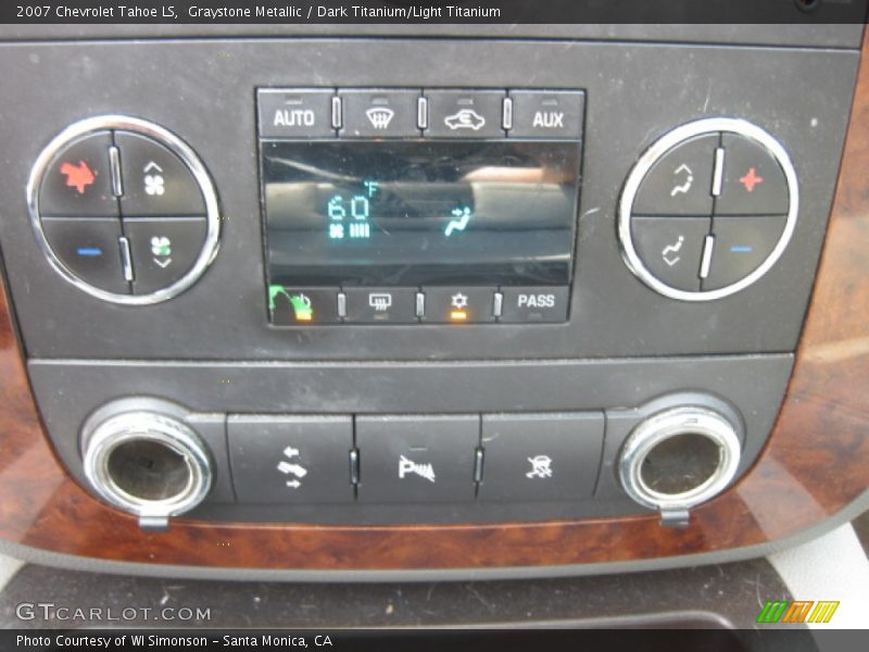 Graystone Metallic / Dark Titanium/Light Titanium 2007 Chevrolet Tahoe LS