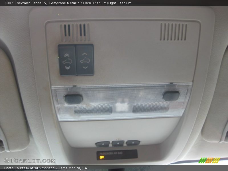 Graystone Metallic / Dark Titanium/Light Titanium 2007 Chevrolet Tahoe LS
