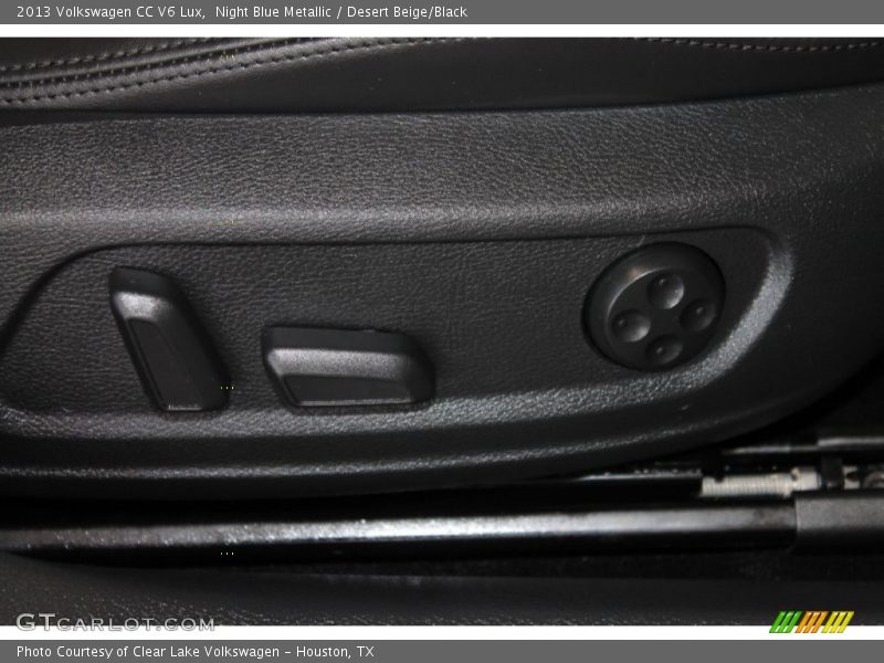 Night Blue Metallic / Desert Beige/Black 2013 Volkswagen CC V6 Lux
