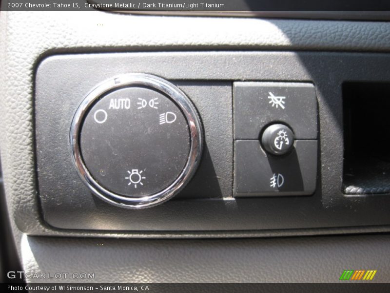 Graystone Metallic / Dark Titanium/Light Titanium 2007 Chevrolet Tahoe LS