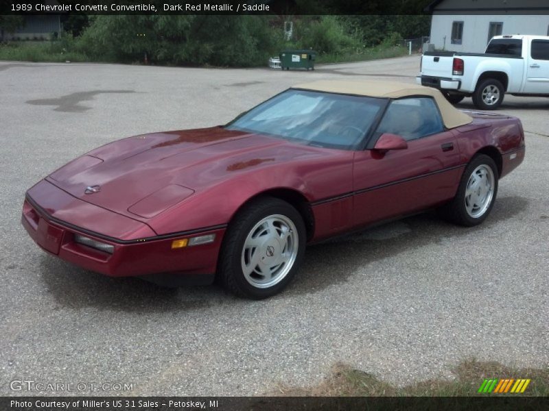 Front 3/4 View of 1989 Corvette Convertible