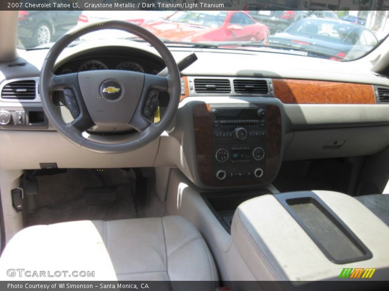 Graystone Metallic / Dark Titanium/Light Titanium 2007 Chevrolet Tahoe LS