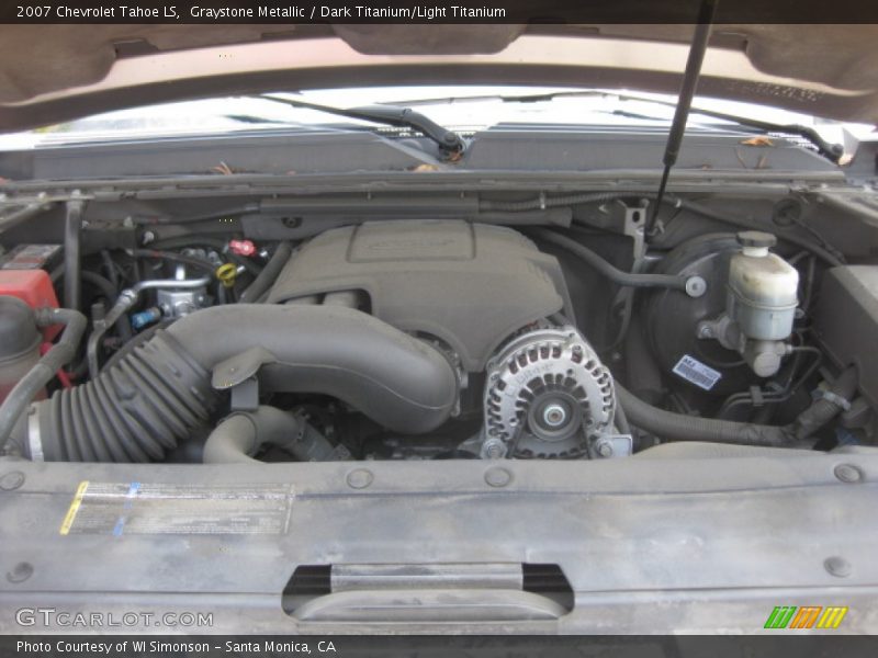 Graystone Metallic / Dark Titanium/Light Titanium 2007 Chevrolet Tahoe LS