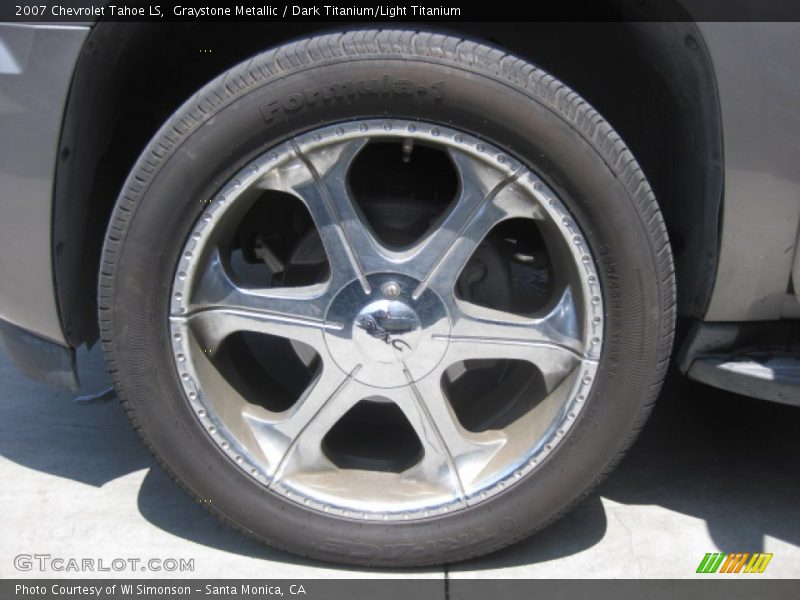 Graystone Metallic / Dark Titanium/Light Titanium 2007 Chevrolet Tahoe LS