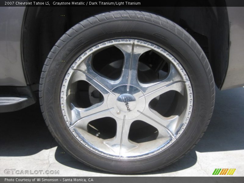Graystone Metallic / Dark Titanium/Light Titanium 2007 Chevrolet Tahoe LS