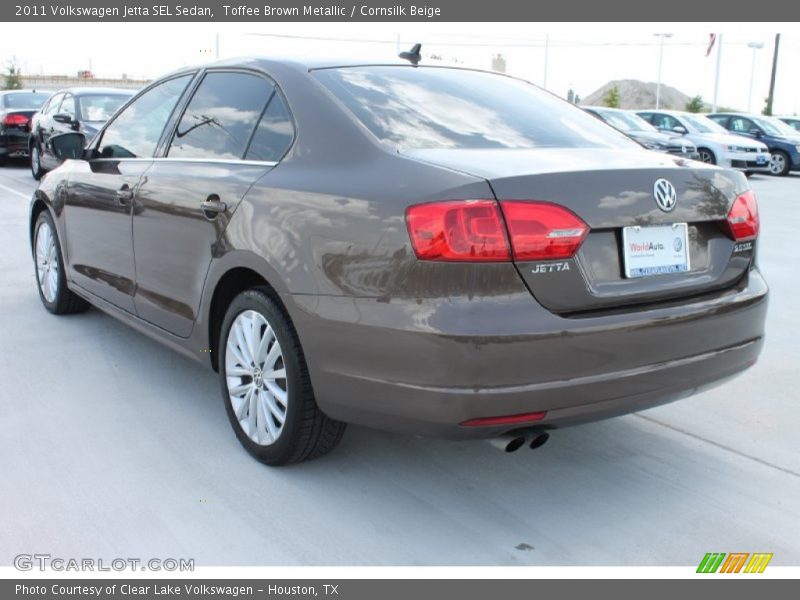 Toffee Brown Metallic / Cornsilk Beige 2011 Volkswagen Jetta SEL Sedan