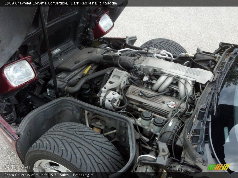  1989 Corvette Convertible Engine - 5.7 Liter OHV 16-Valve L98 V8