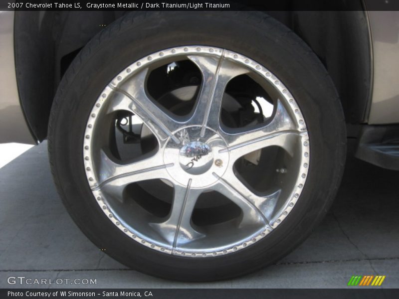 Graystone Metallic / Dark Titanium/Light Titanium 2007 Chevrolet Tahoe LS