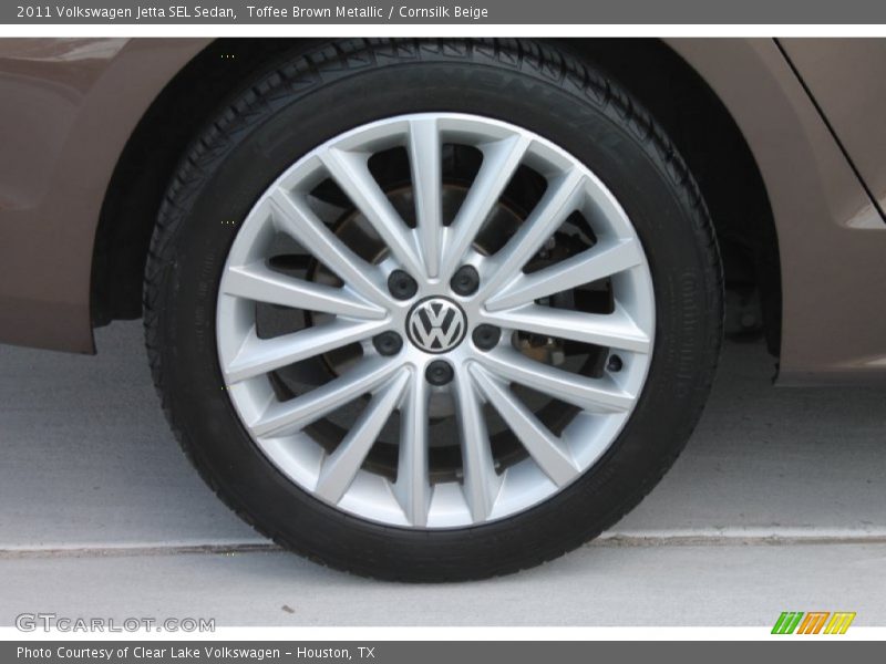 Toffee Brown Metallic / Cornsilk Beige 2011 Volkswagen Jetta SEL Sedan
