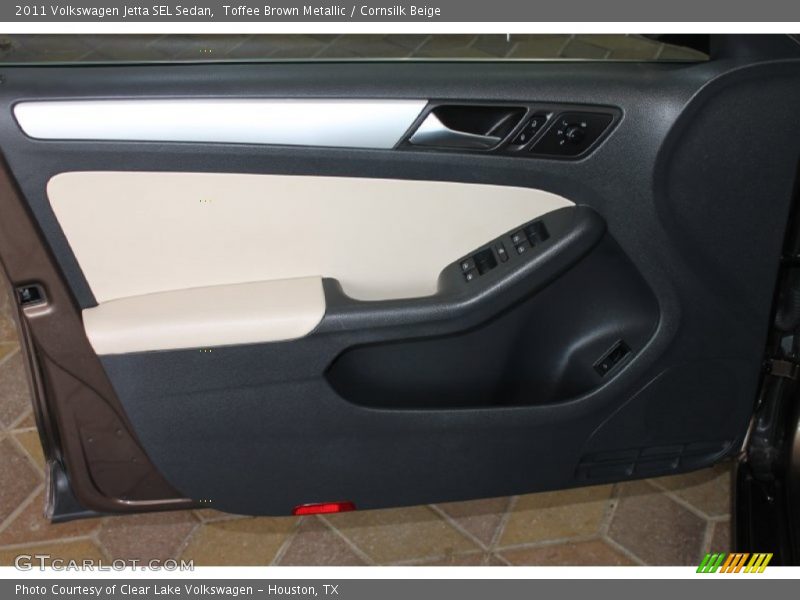 Toffee Brown Metallic / Cornsilk Beige 2011 Volkswagen Jetta SEL Sedan