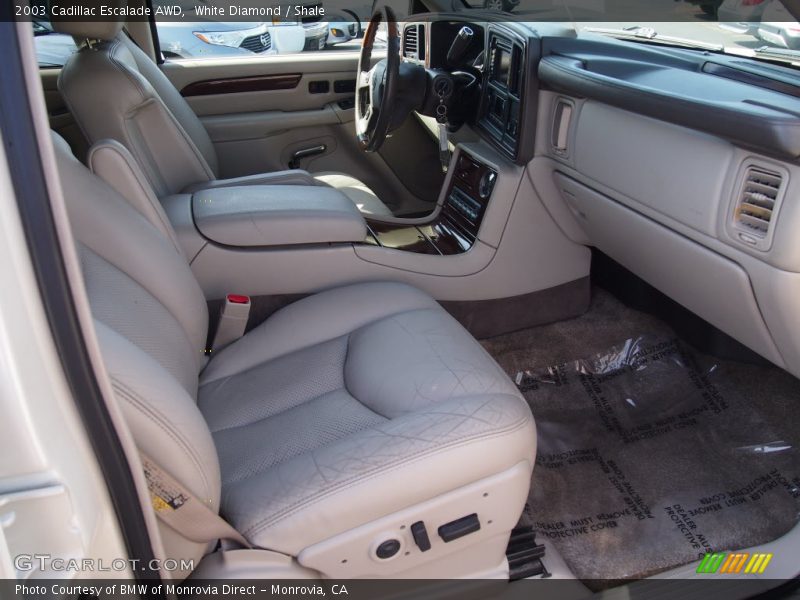 White Diamond / Shale 2003 Cadillac Escalade AWD