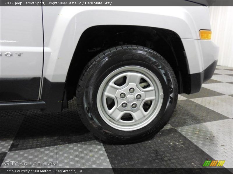 Bright Silver Metallic / Dark Slate Gray 2012 Jeep Patriot Sport