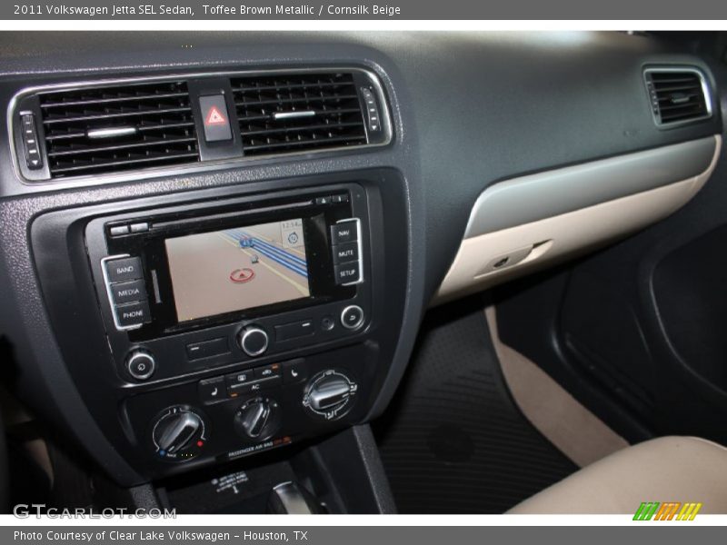 Toffee Brown Metallic / Cornsilk Beige 2011 Volkswagen Jetta SEL Sedan