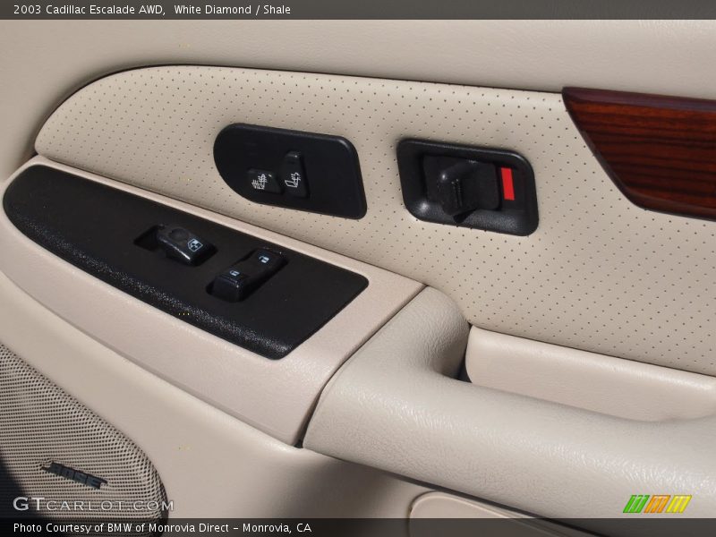 White Diamond / Shale 2003 Cadillac Escalade AWD