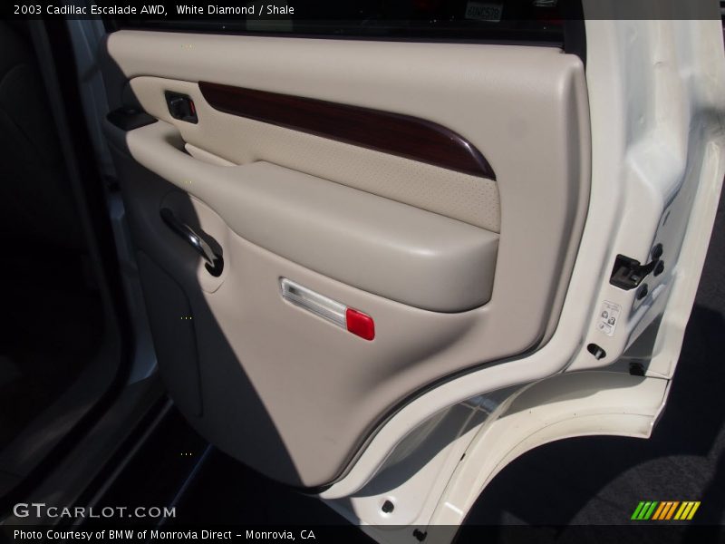 White Diamond / Shale 2003 Cadillac Escalade AWD