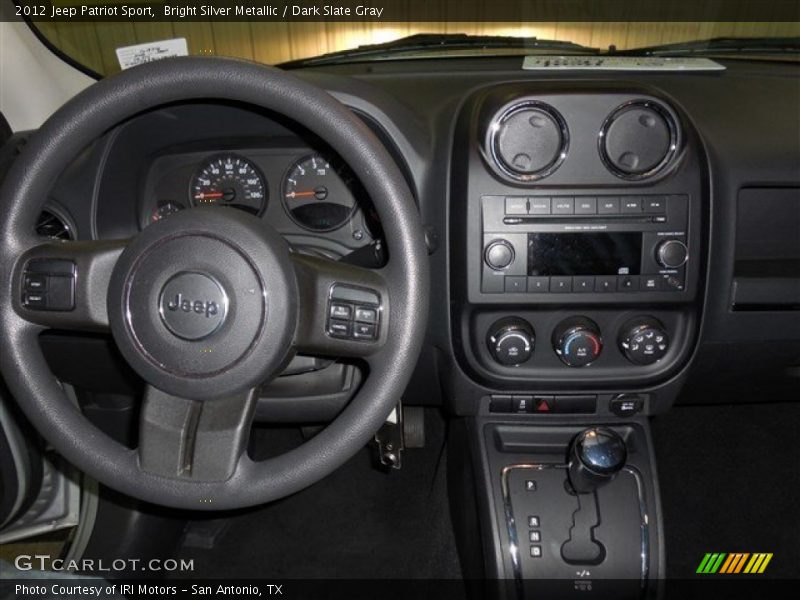 Bright Silver Metallic / Dark Slate Gray 2012 Jeep Patriot Sport