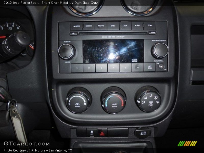Bright Silver Metallic / Dark Slate Gray 2012 Jeep Patriot Sport
