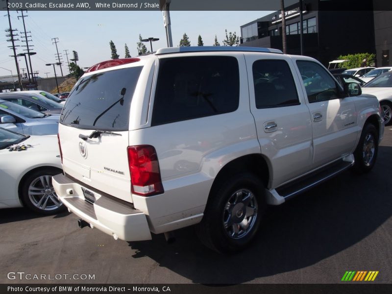 White Diamond / Shale 2003 Cadillac Escalade AWD