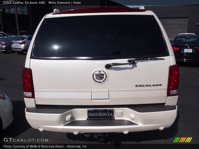 White Diamond / Shale 2003 Cadillac Escalade AWD