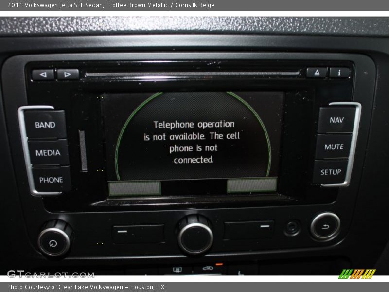 Toffee Brown Metallic / Cornsilk Beige 2011 Volkswagen Jetta SEL Sedan