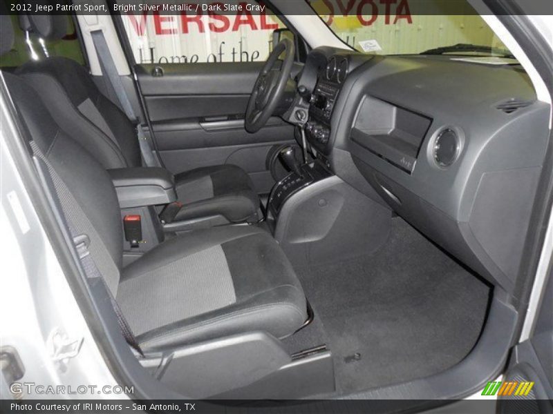 Bright Silver Metallic / Dark Slate Gray 2012 Jeep Patriot Sport