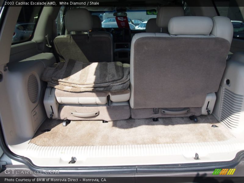 White Diamond / Shale 2003 Cadillac Escalade AWD